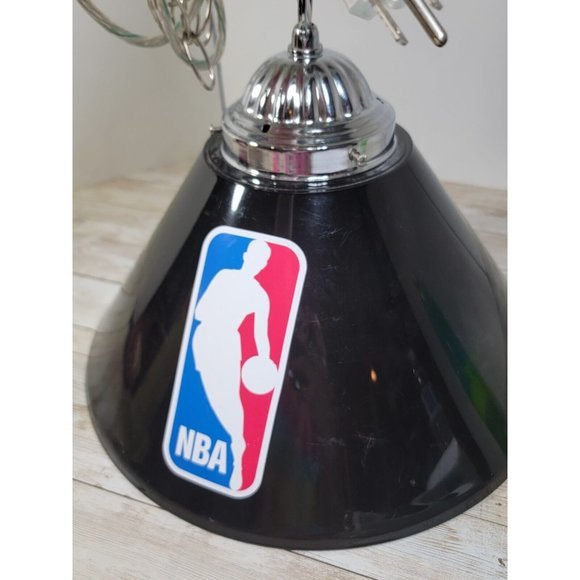 Trademark‎ Global NBA 14" Single Shade Bar Lamp Polyresin 36" Pull Chain On Off - Picture 12 of 14